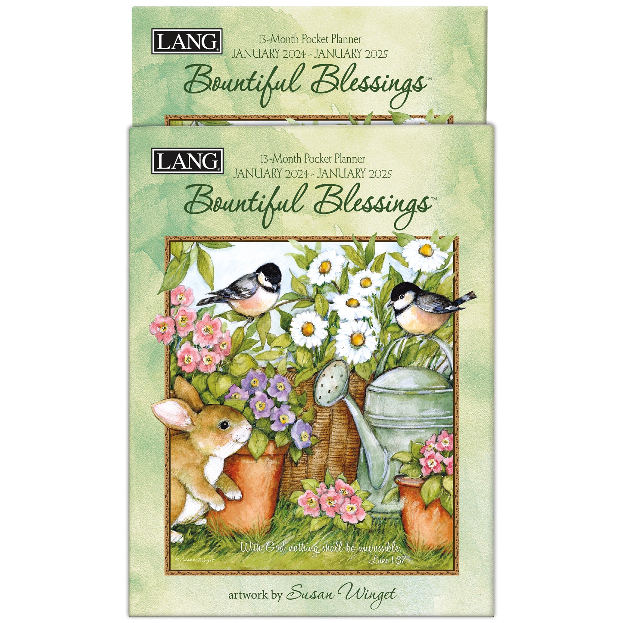 2024 LANG Bountiful Blessings - 13 Month Pocket Diary/Planner