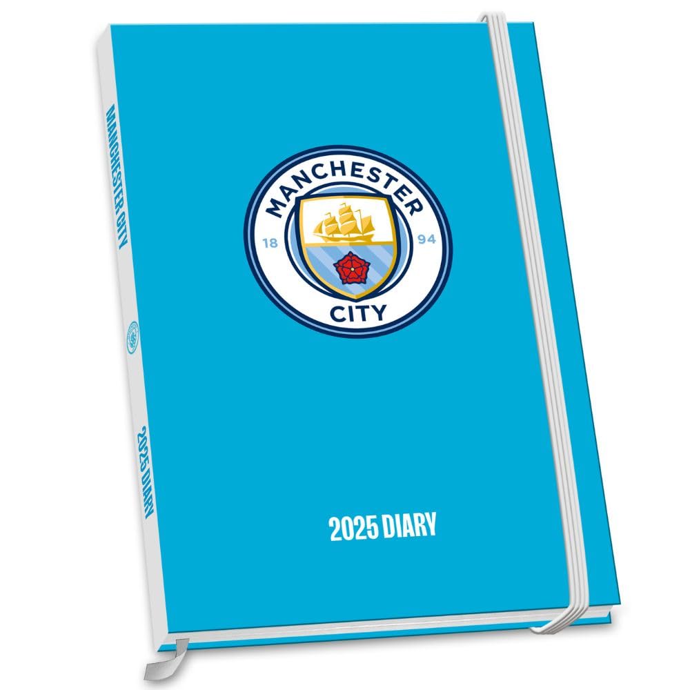 2025 Manchester City - Calendar & Diary Musical Gift Box Set