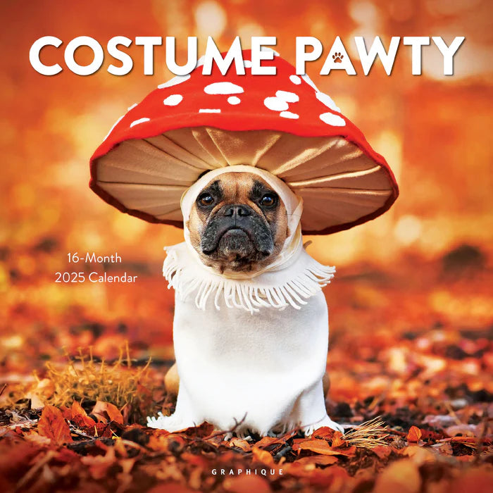 2025 Costume Pawty - Square Wall Calendar