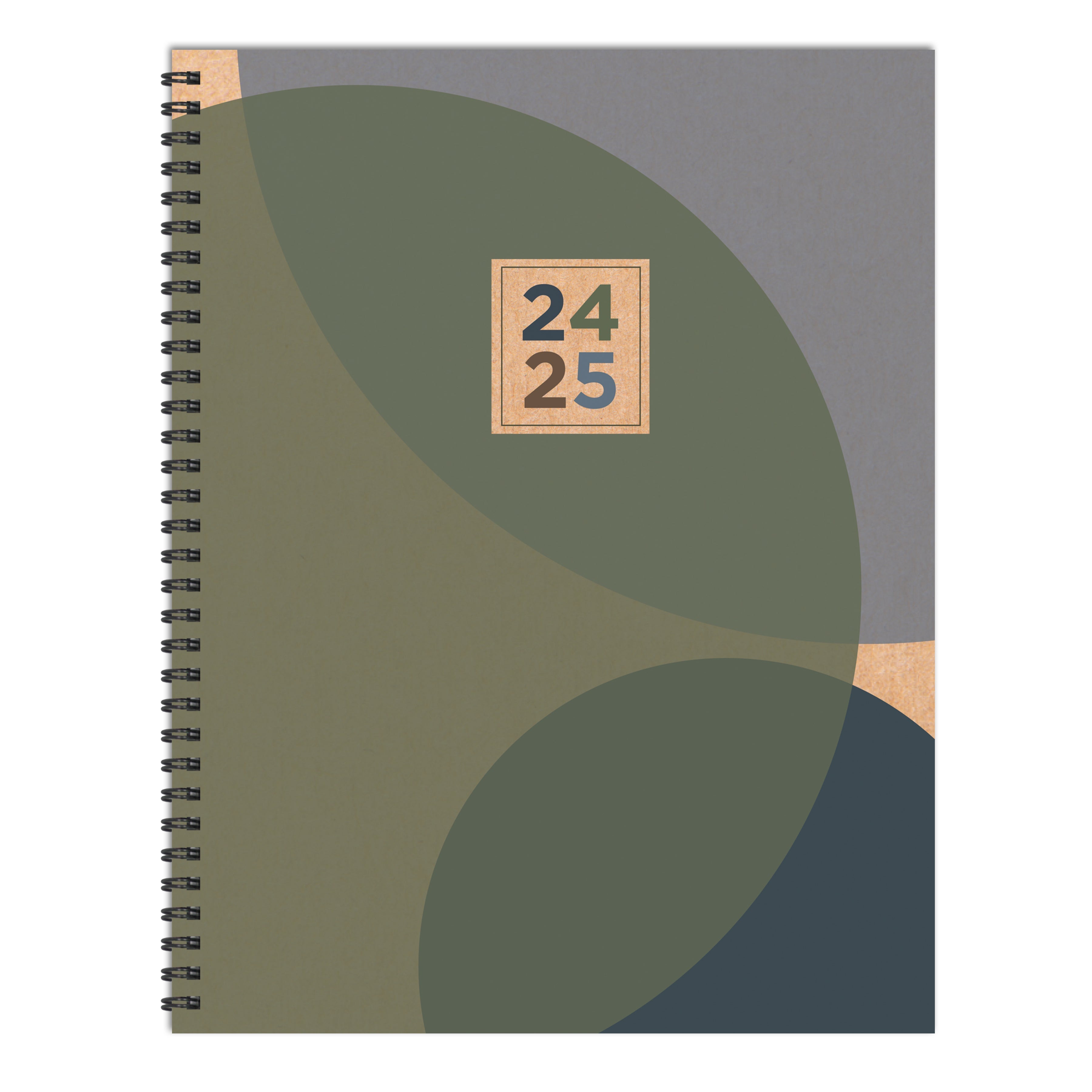 July 2024 - June 2025 Venn Diagram - Large Weekly & Monthly Academic Year Diary/Planner