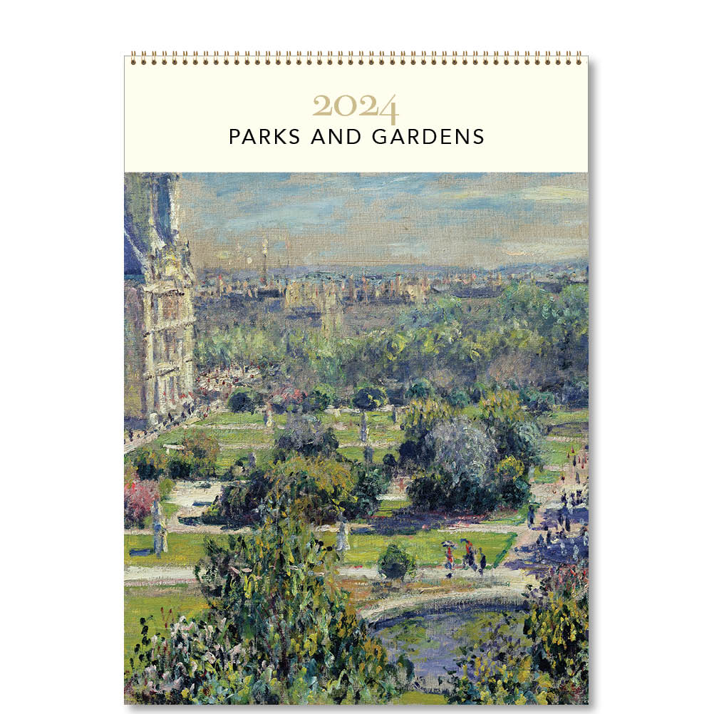 2024 Parks and Gardens - Deluxe Wall Calendar