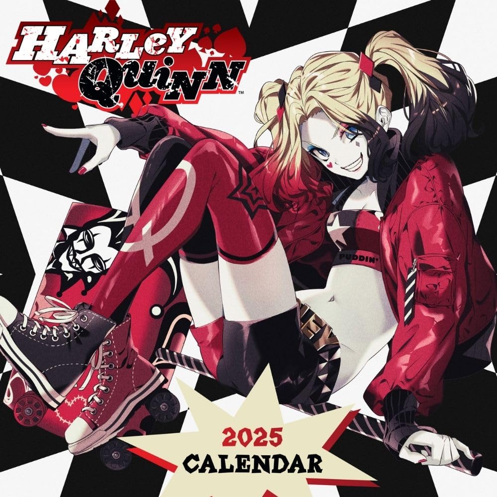 2025 Harley Quinn - Square Wall Calendar