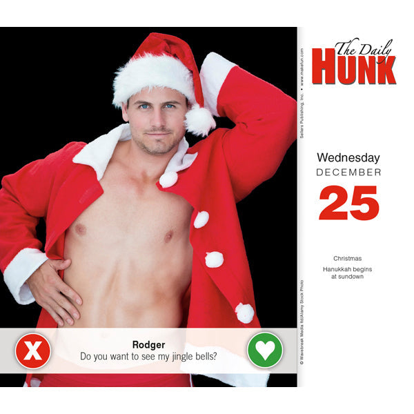 2024 The Daily Hunk - Boxed Page-A-Day Calendar  SOLD OUT