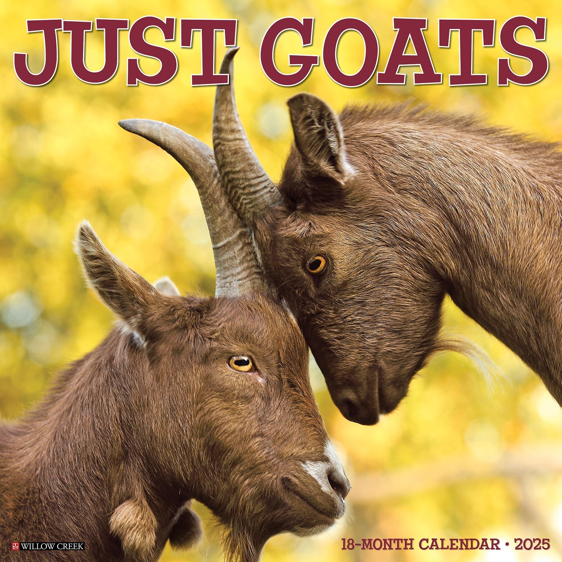 2025 Goats - Square Wall Calendar (US Only)