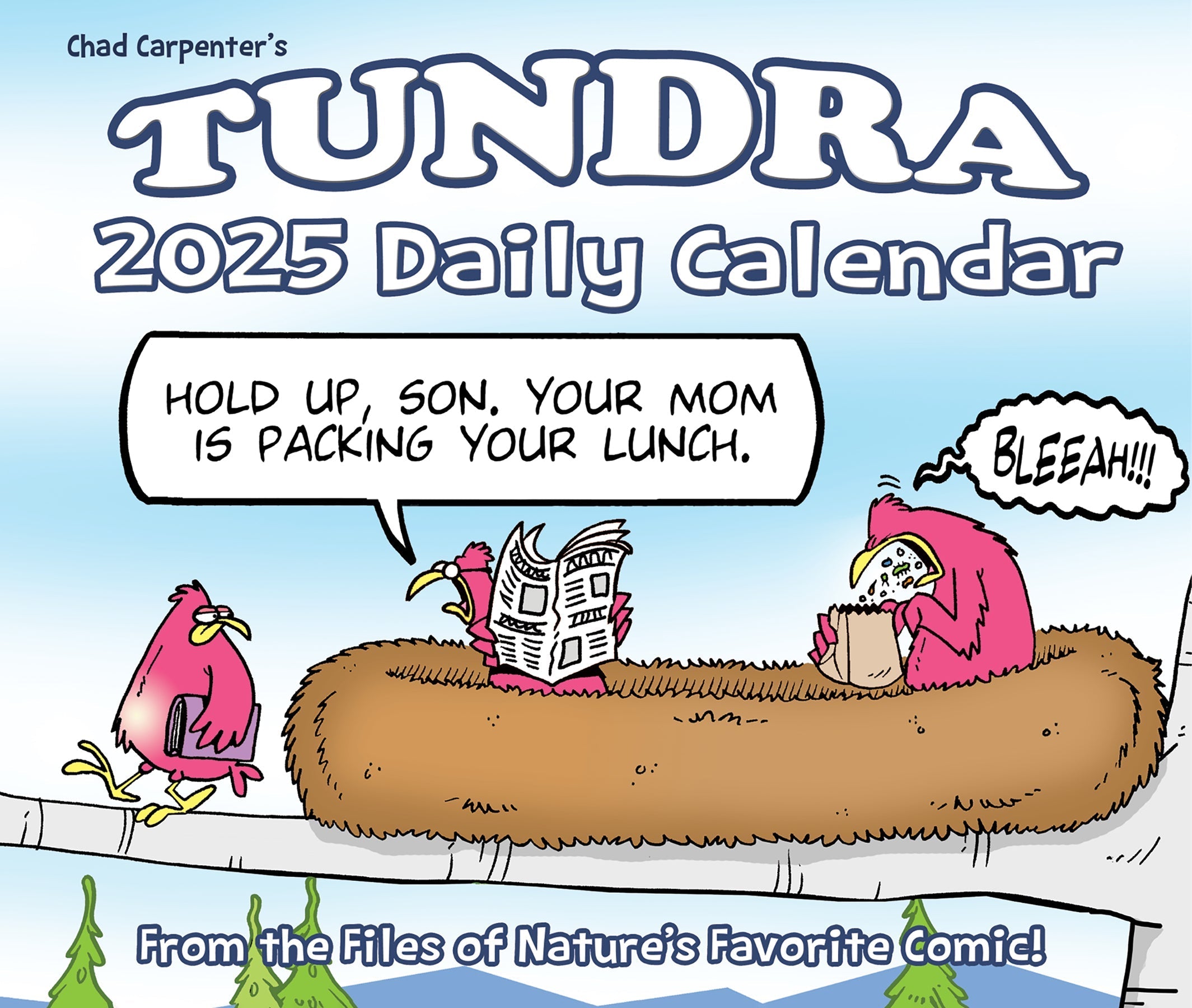 2025 Tundra - Daily Boxed Page-A-Day Calendar (US Only)