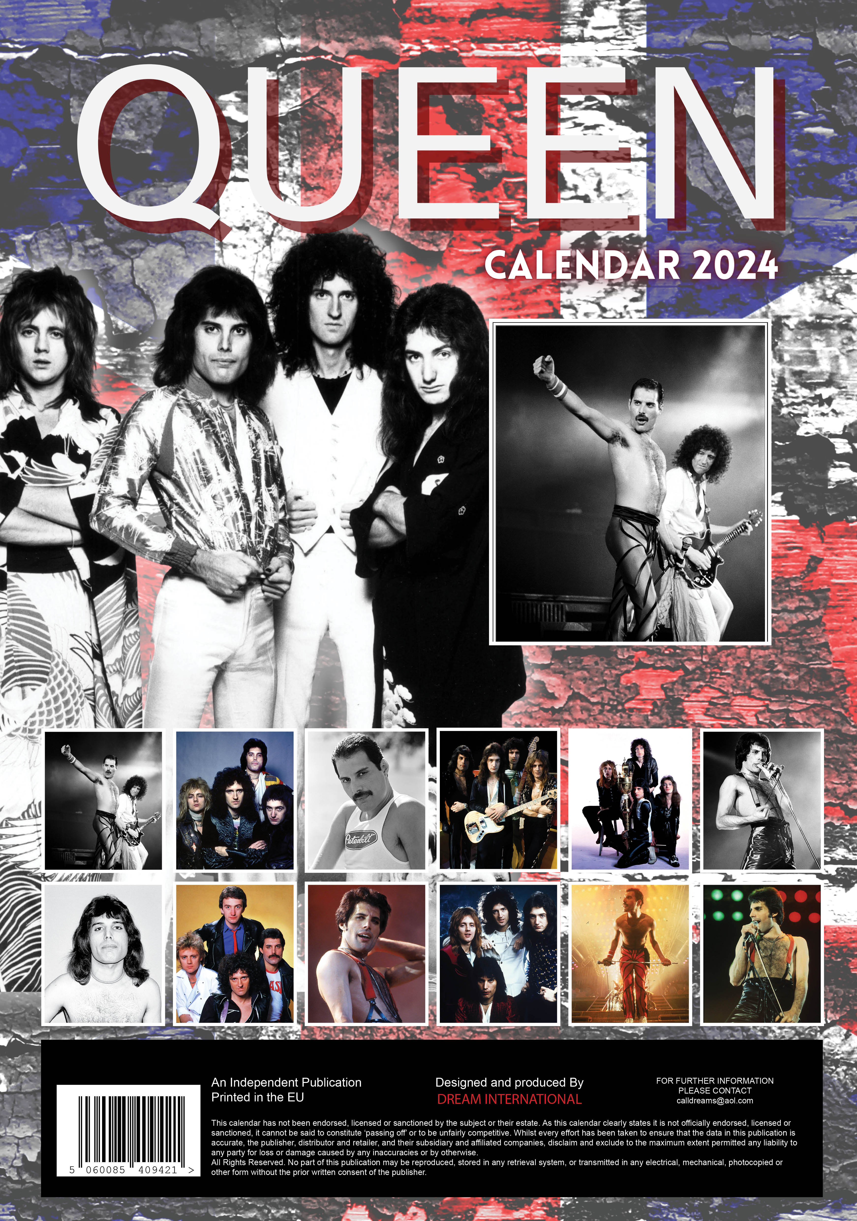 2024 Queen - A3 Wall Calendar
