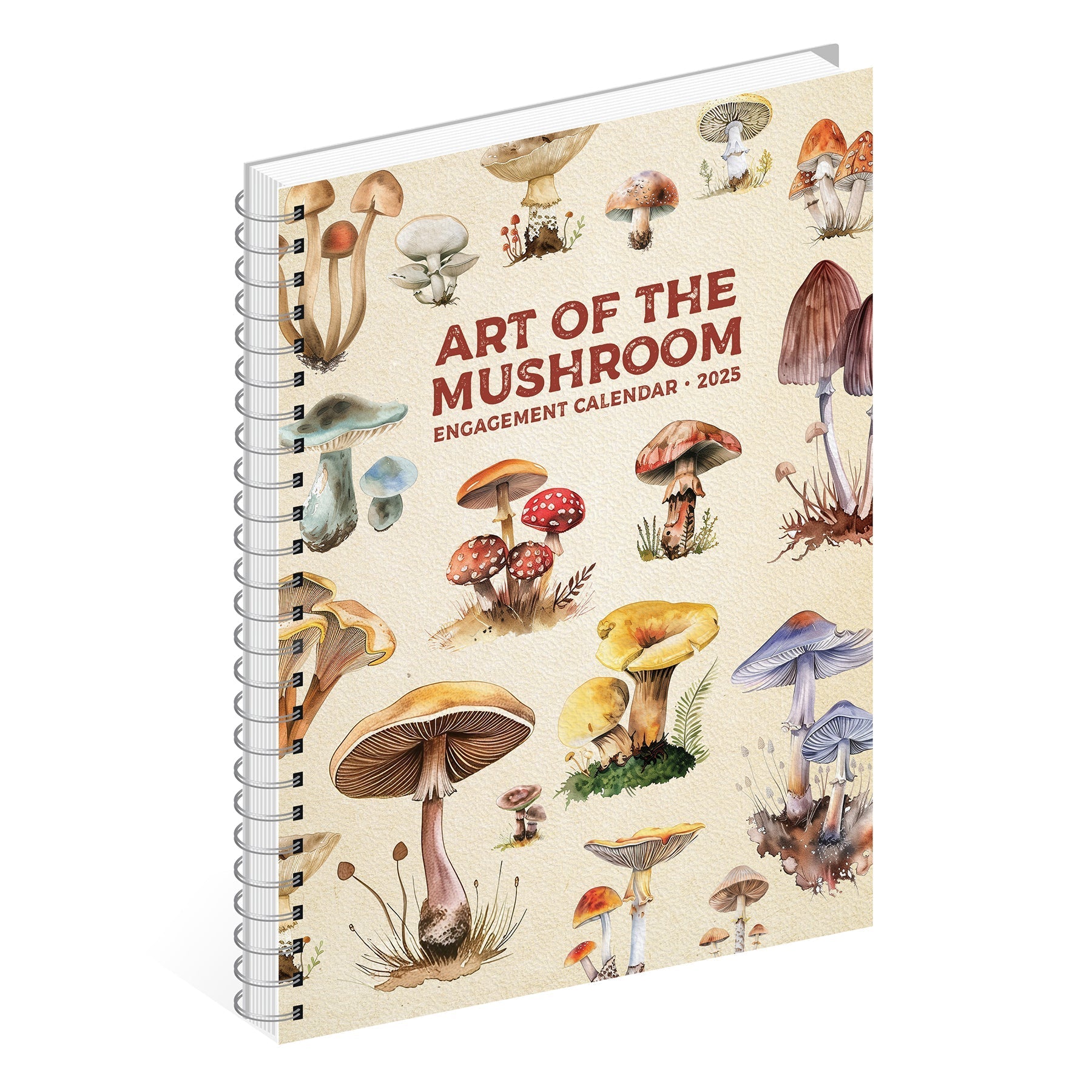 2025 Art of the Mushroom - Weekly Diary/Planner (US Only)
