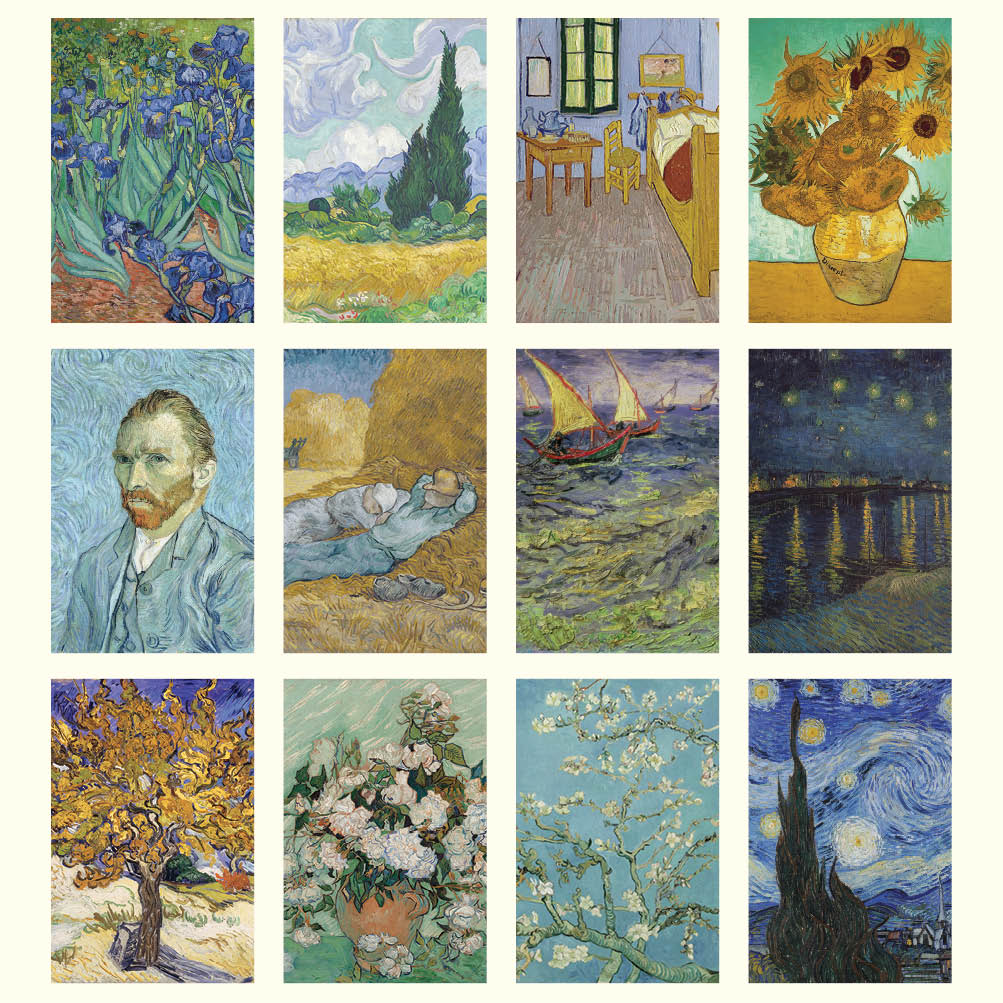 2024 Vincent Van Gogh - Desk Easel Calendar