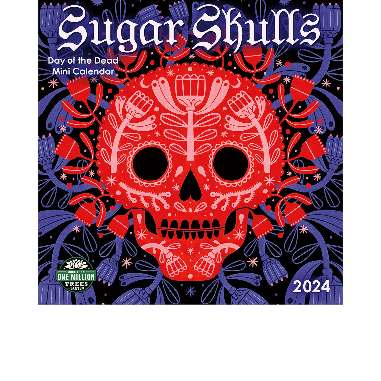 2024 Sugar Skulls - Mini Square Wall Calendar