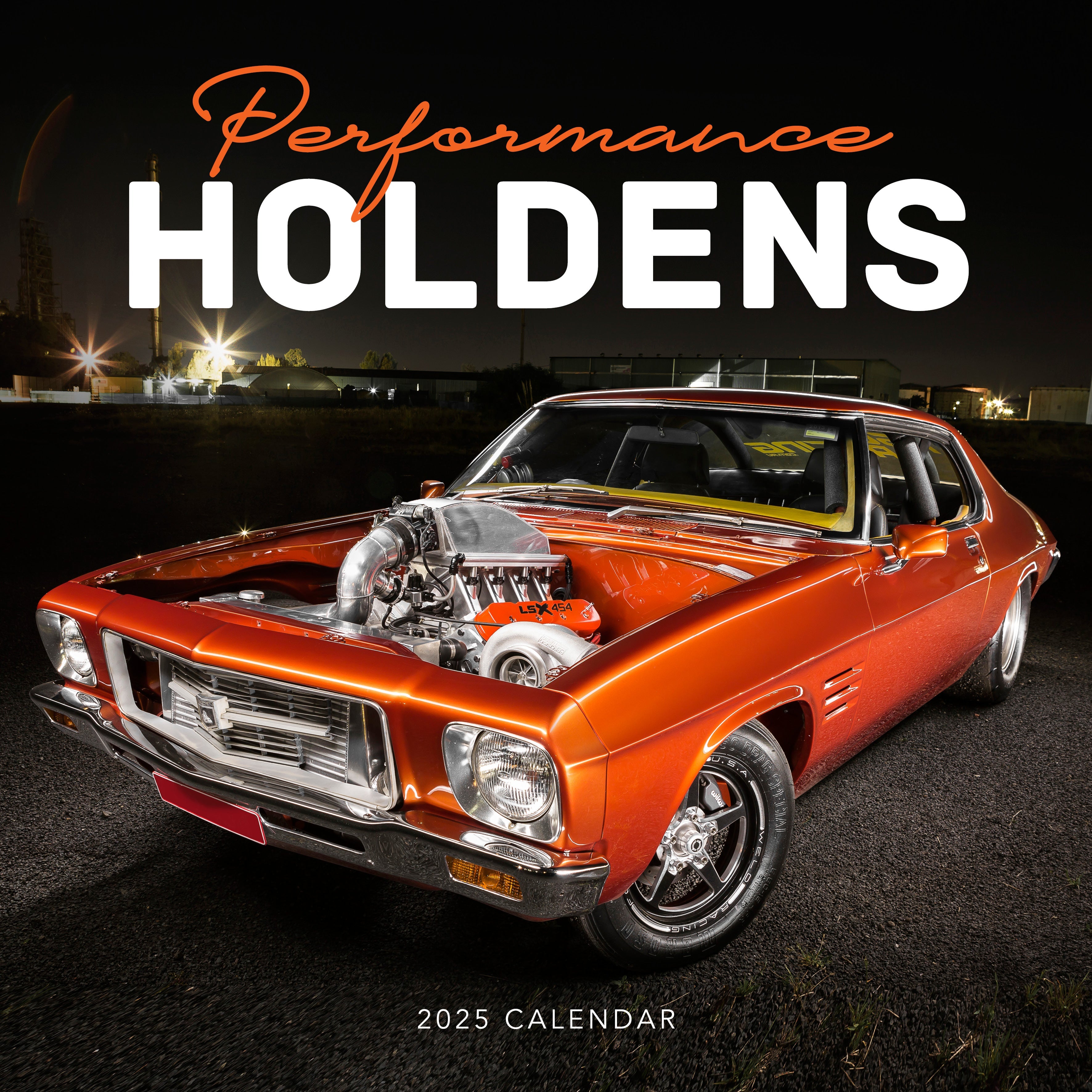 2025 Performance Holdens - Square Wall Calendar