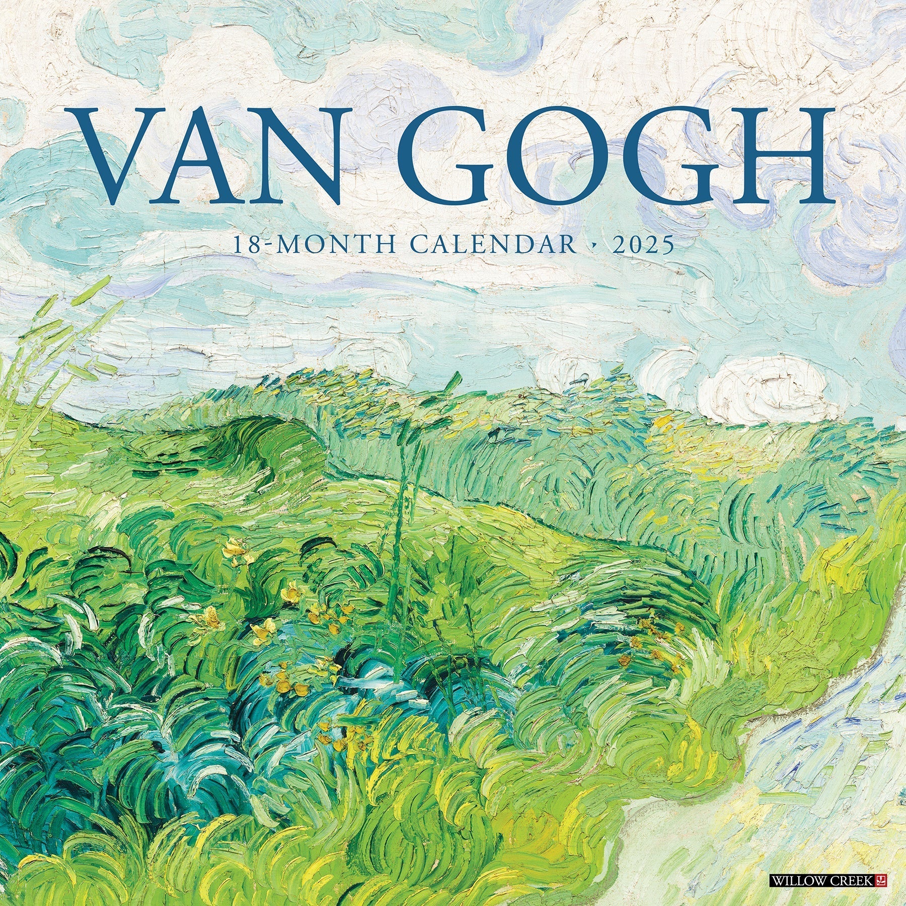 2025 Van Gogh - Square Wall Calendar (US Only)