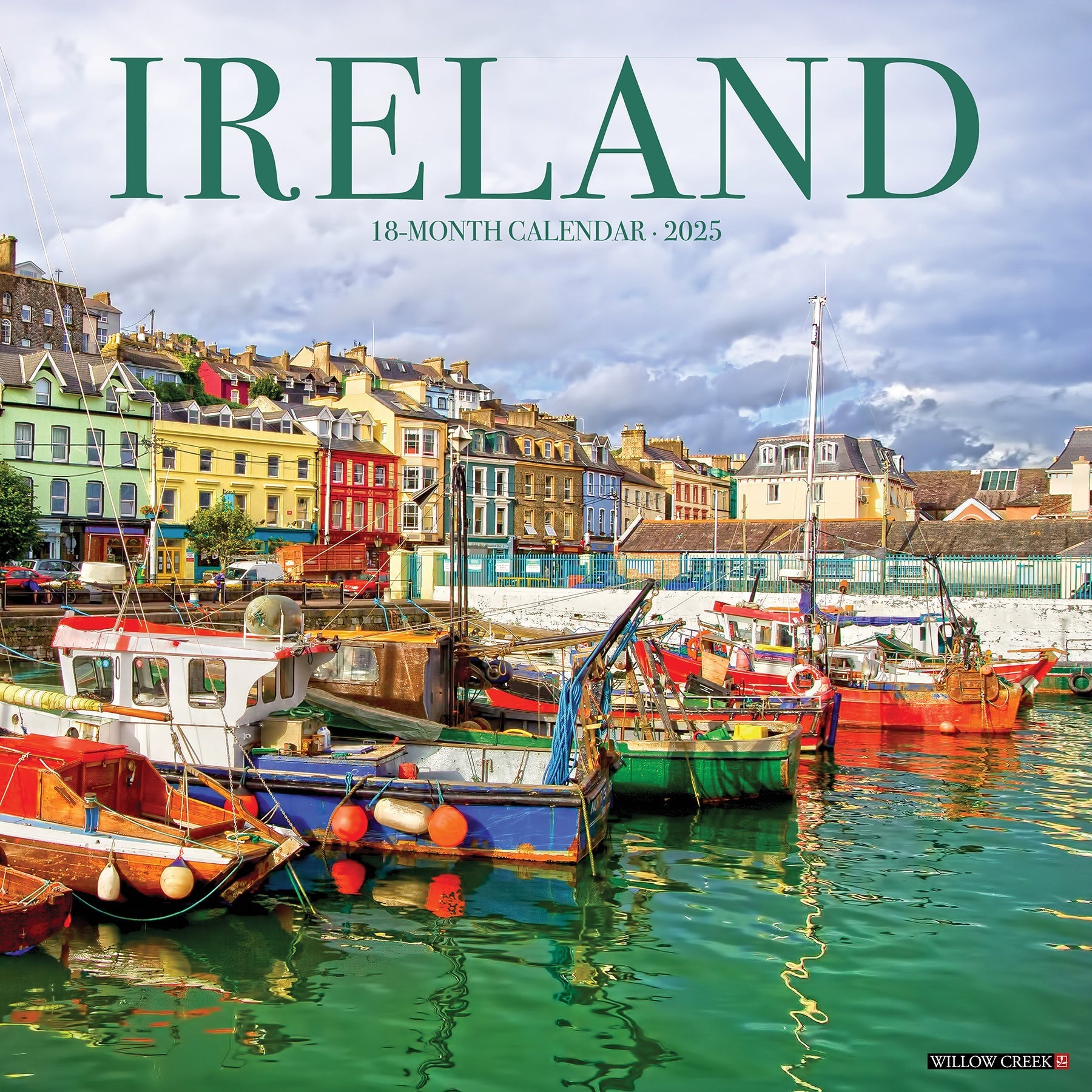 2025 Ireland - Square Wall Calendar (US Only)
