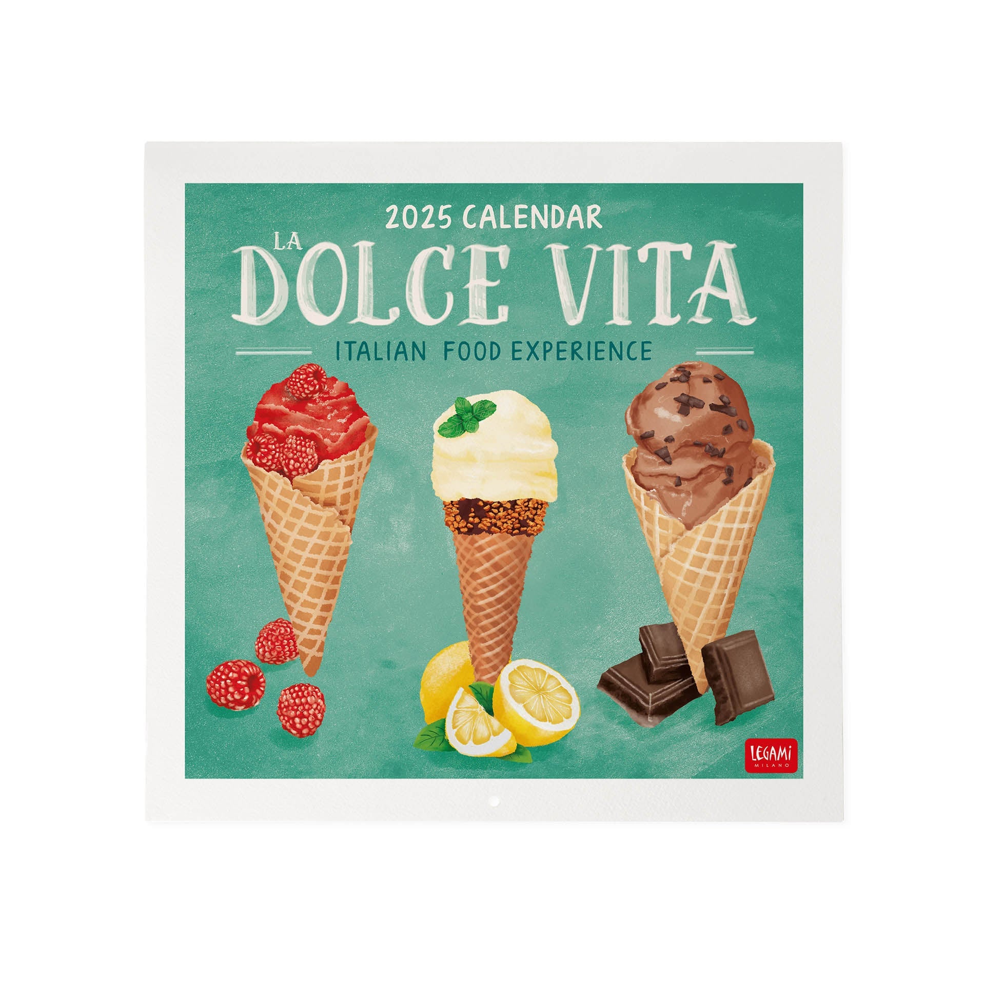 2025 La Dolce Vita - Square Wall Calendar