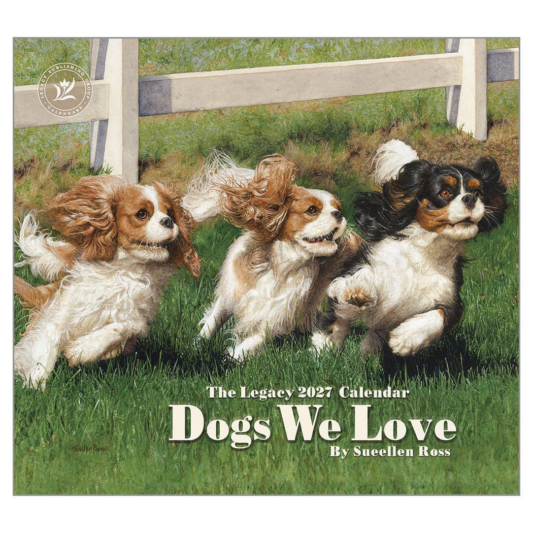 2027 Dogs We Love - Deluxe Wall Calendar by Suren Nersisyan