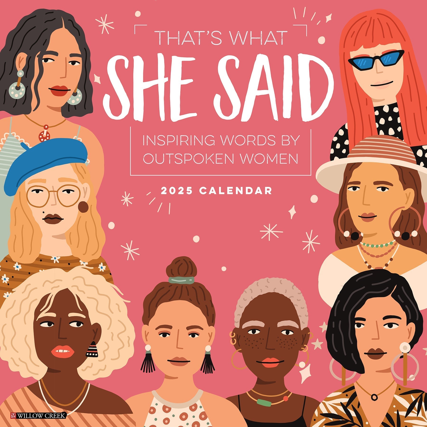 2025 That's What She Said - Square Wall Calendar (US Only)