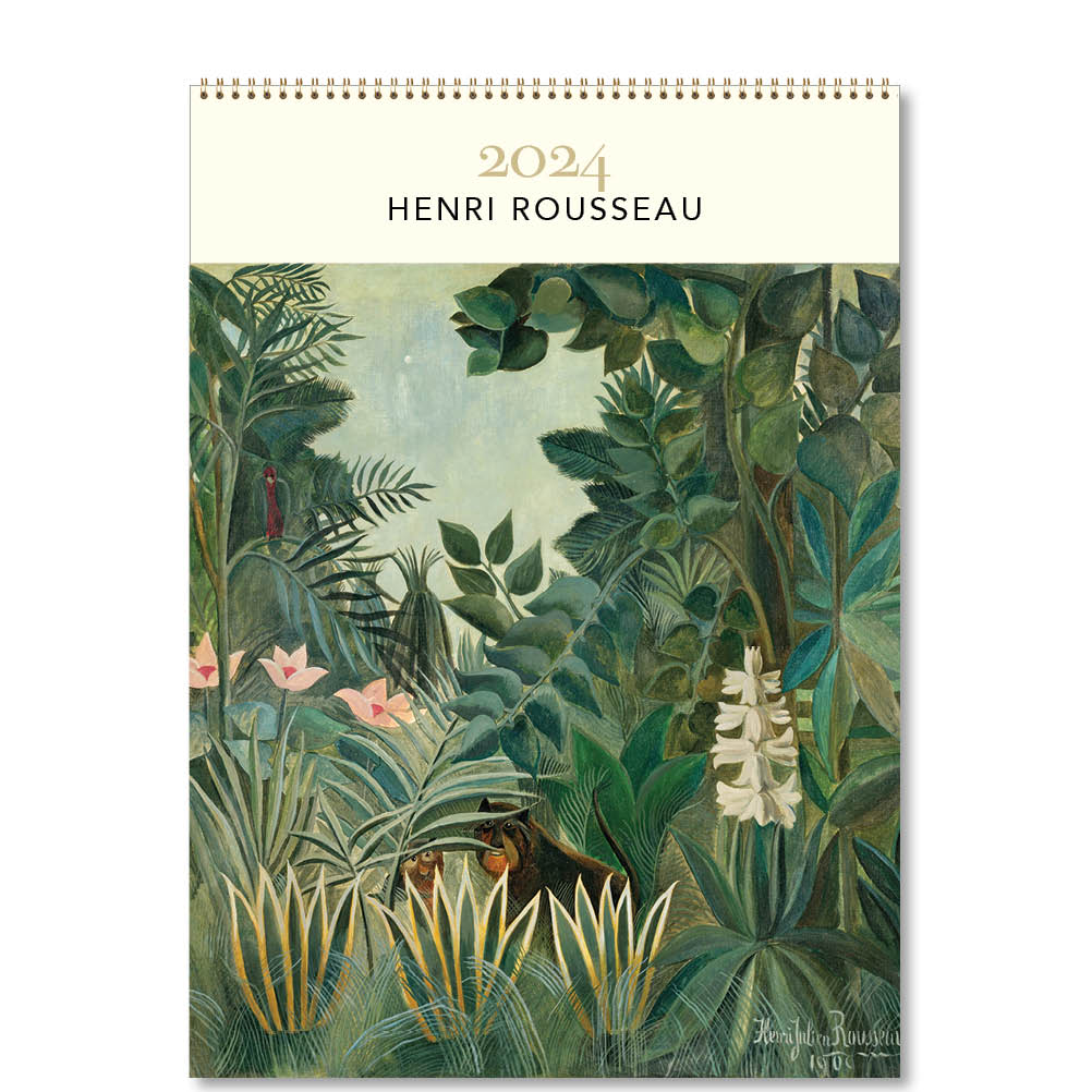 2024 Henri Rousseau - Deluxe Wall Calendar
