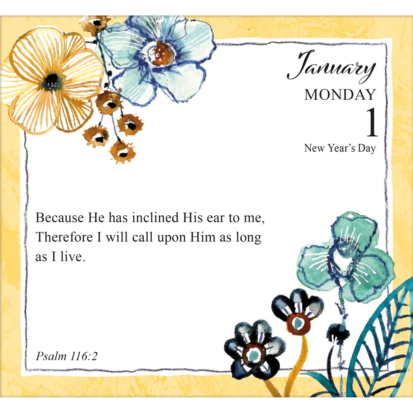 2024 LANG Psalms - Scripture 365 Daily Thoughts - Mini Boxed Page-A-Day