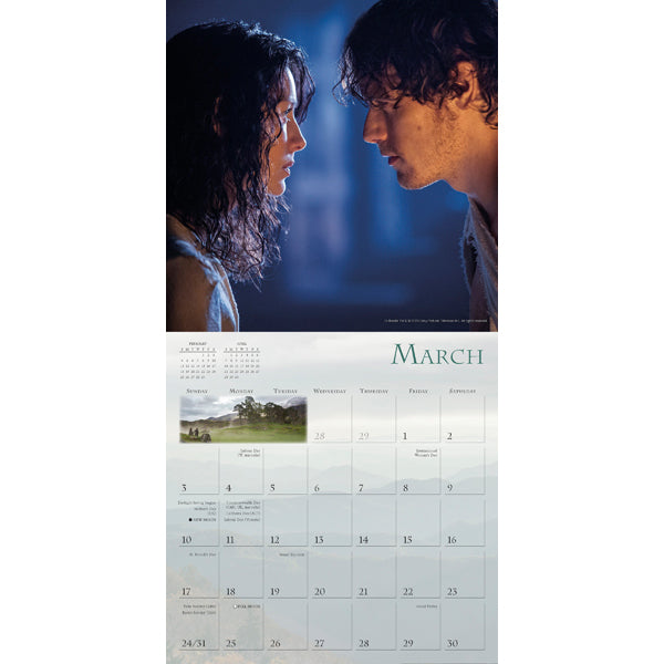 2024 Outlander - Square Wall Calendar  SOLD OUT