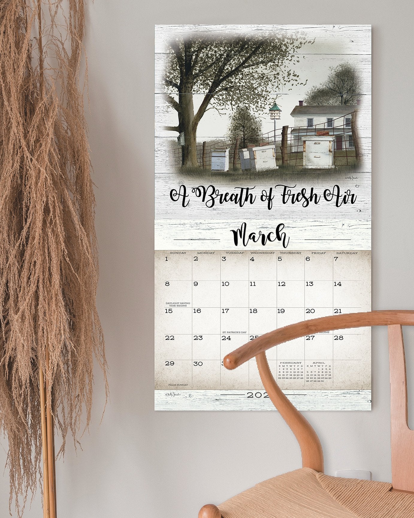 2026 Legacy Farmhouse - Deluxe Wall Calendar