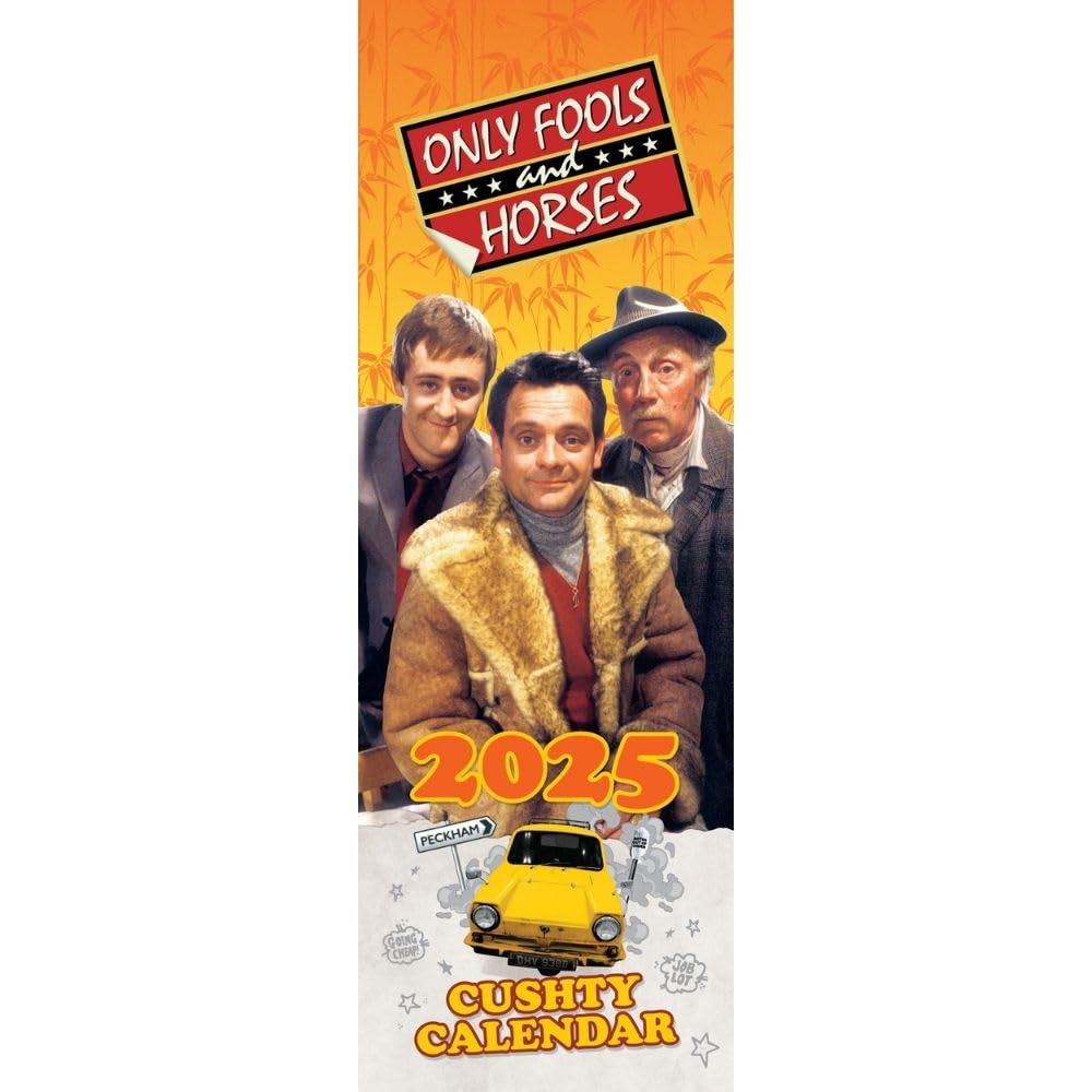 2025 Only Fools And Horses - Slim Wall Calendar