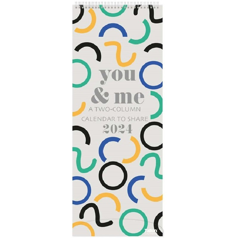 2024 You & Me Super - Slim Wall Calendar  SOLD OUT