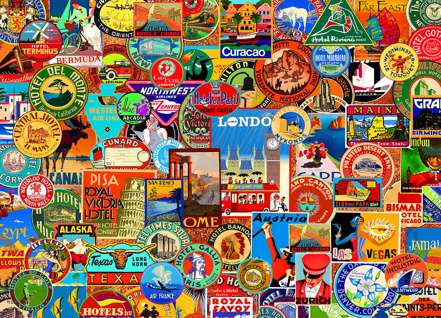 World of Travel 1000 Piece - Jigsaw Puzzle