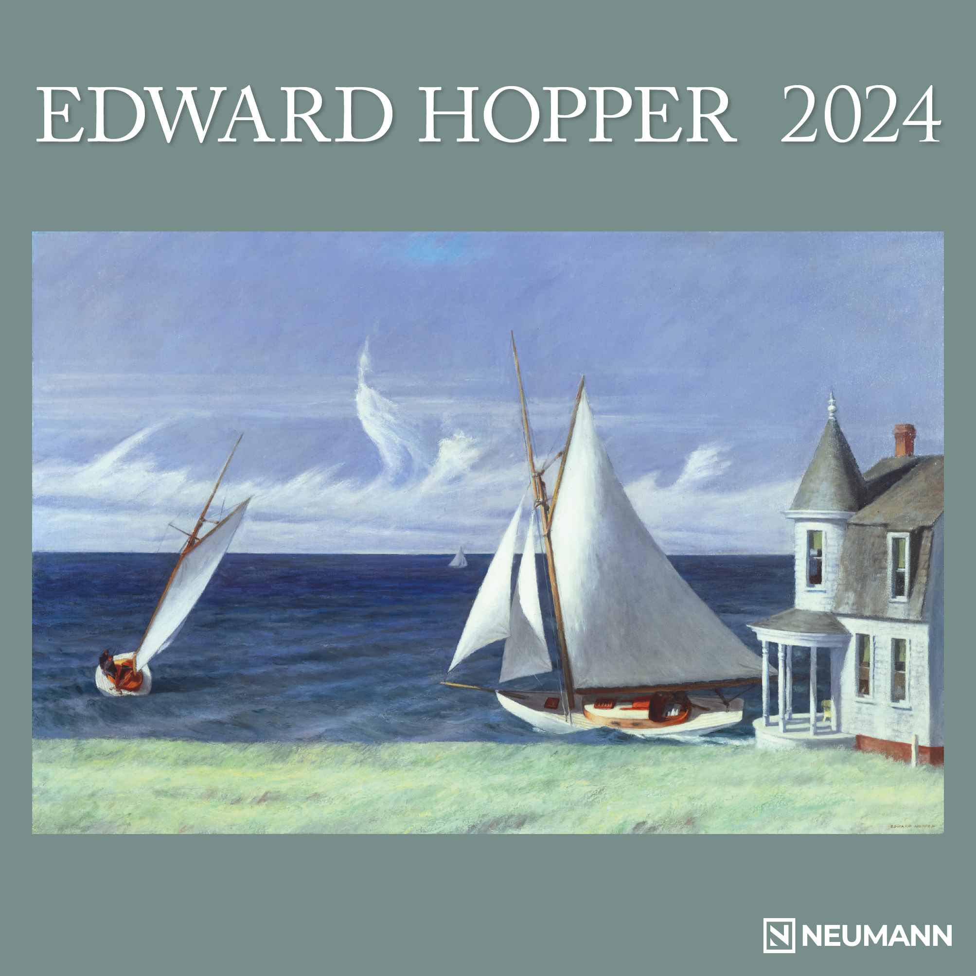 2024 Edward Hopper (Neumann) - Square Wall Calendar