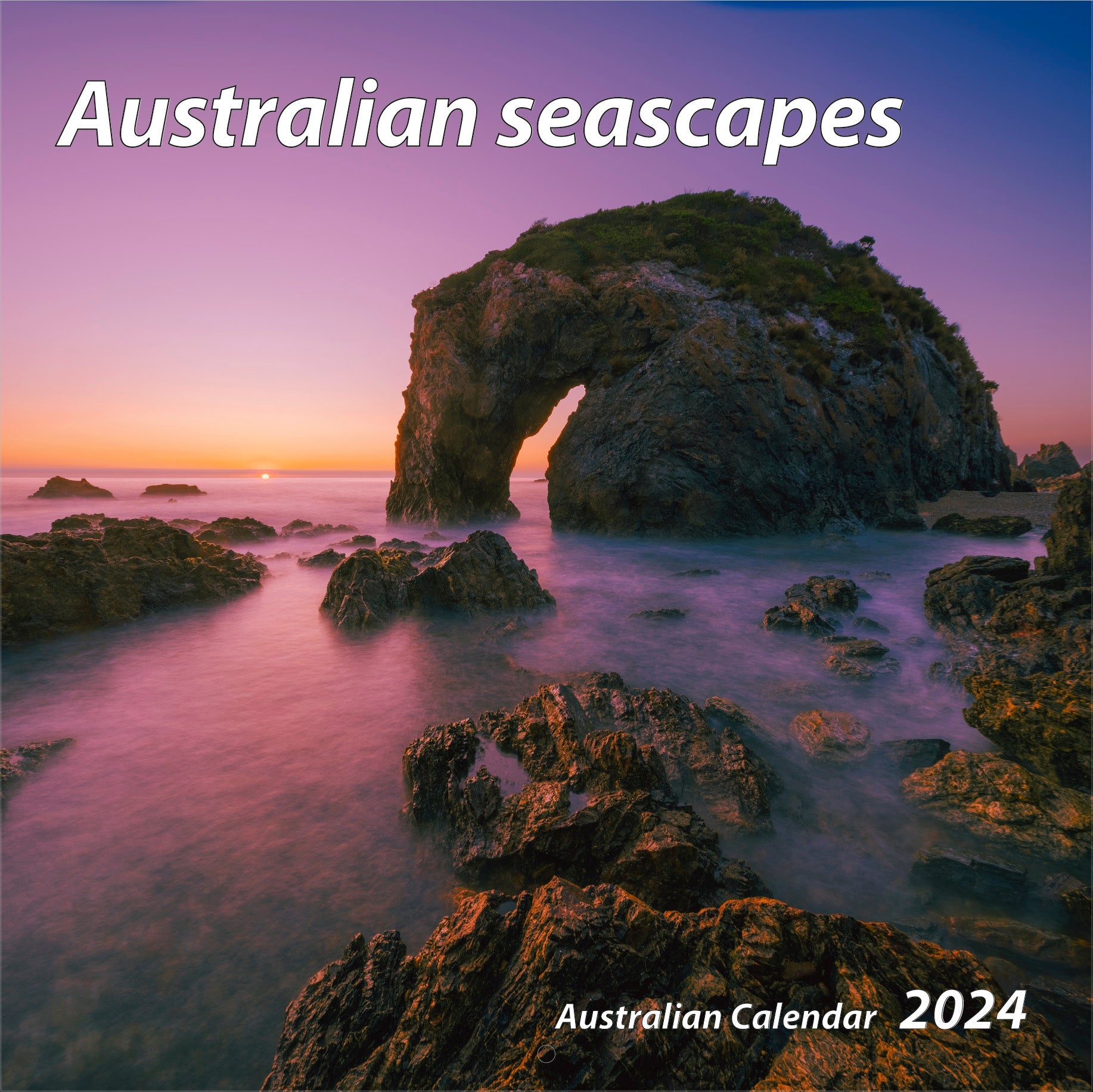 2024 Australian Seascapes Square Wall Calendar Australian