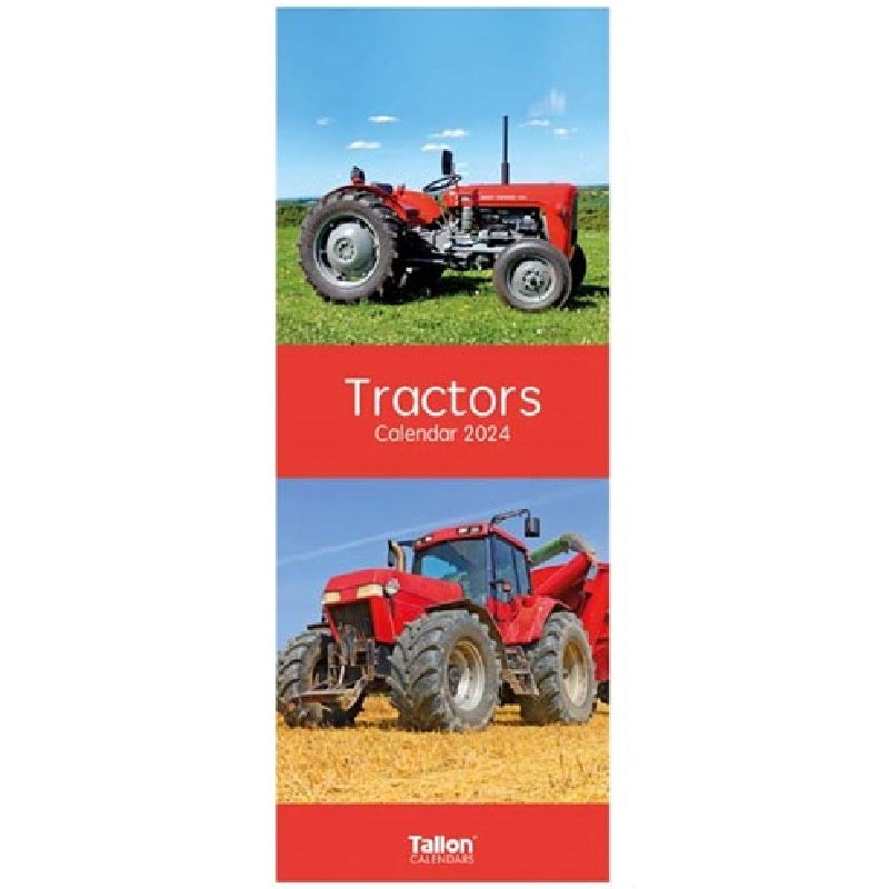 2024 Tractors Super - Slim Wall Calendar