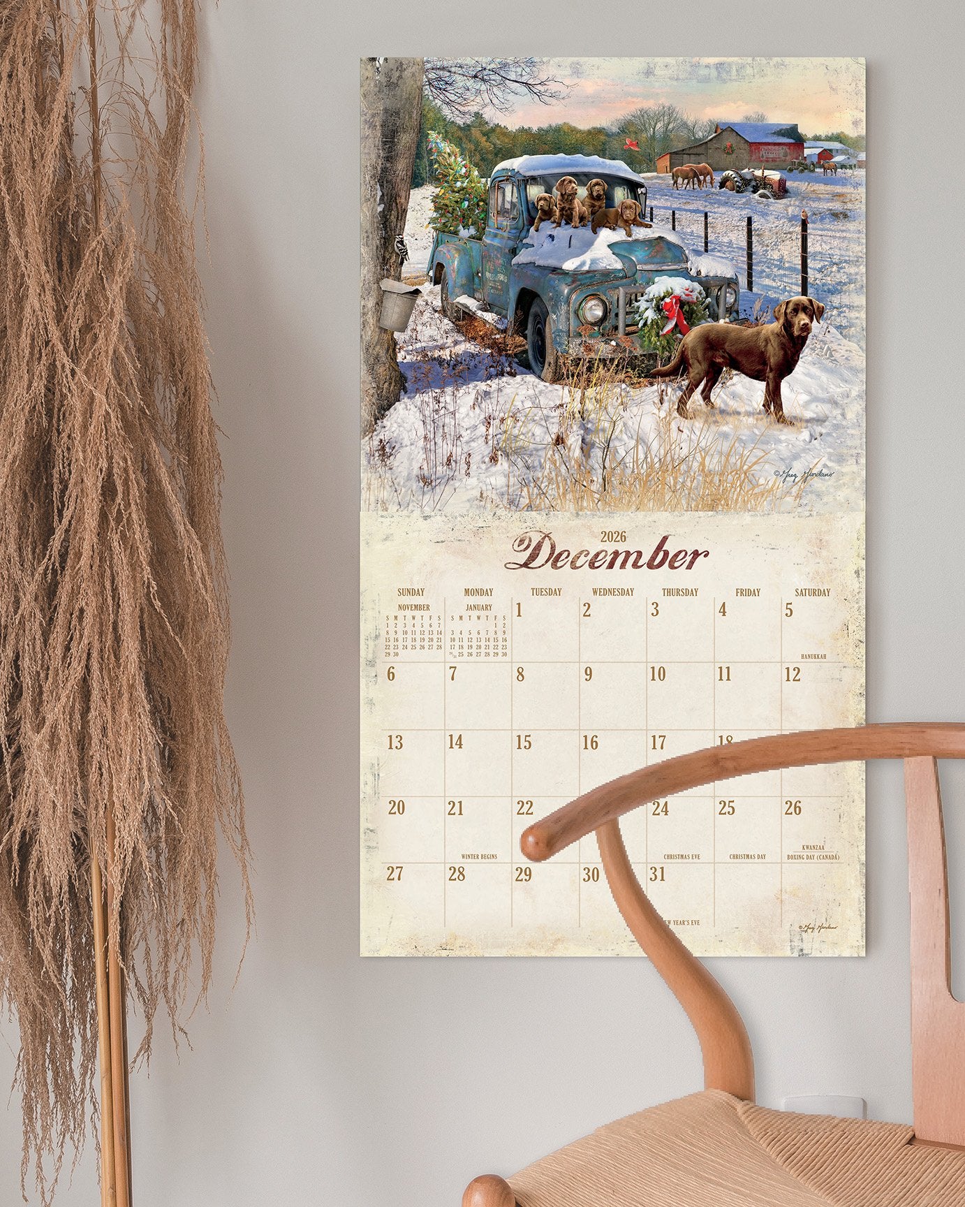 2026 Legacy Heartland - Deluxe Wall Calendar