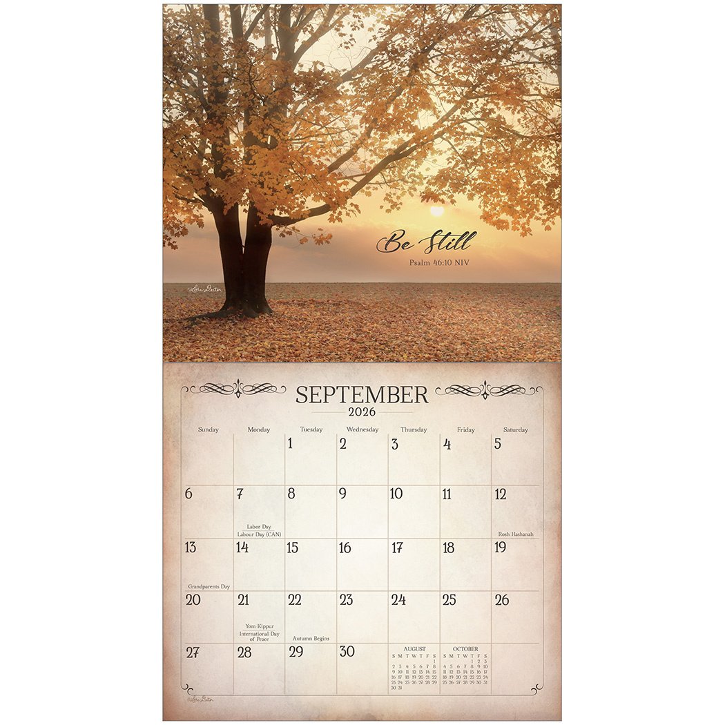 2026 Legacy Land Of Blessings - Deluxe Wall Calendar