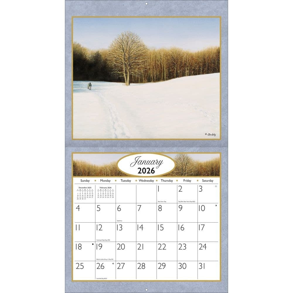 2026 LANG Journey Home - Deluxe Wall Calendar