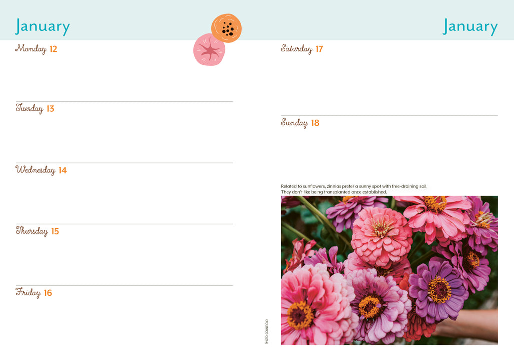 2026 ABC Organic Gardener - Weekly Diary/Planner