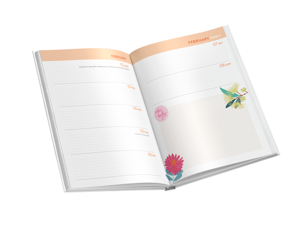 2026 ABC Gardening Australia - Weekly Diary/Planner