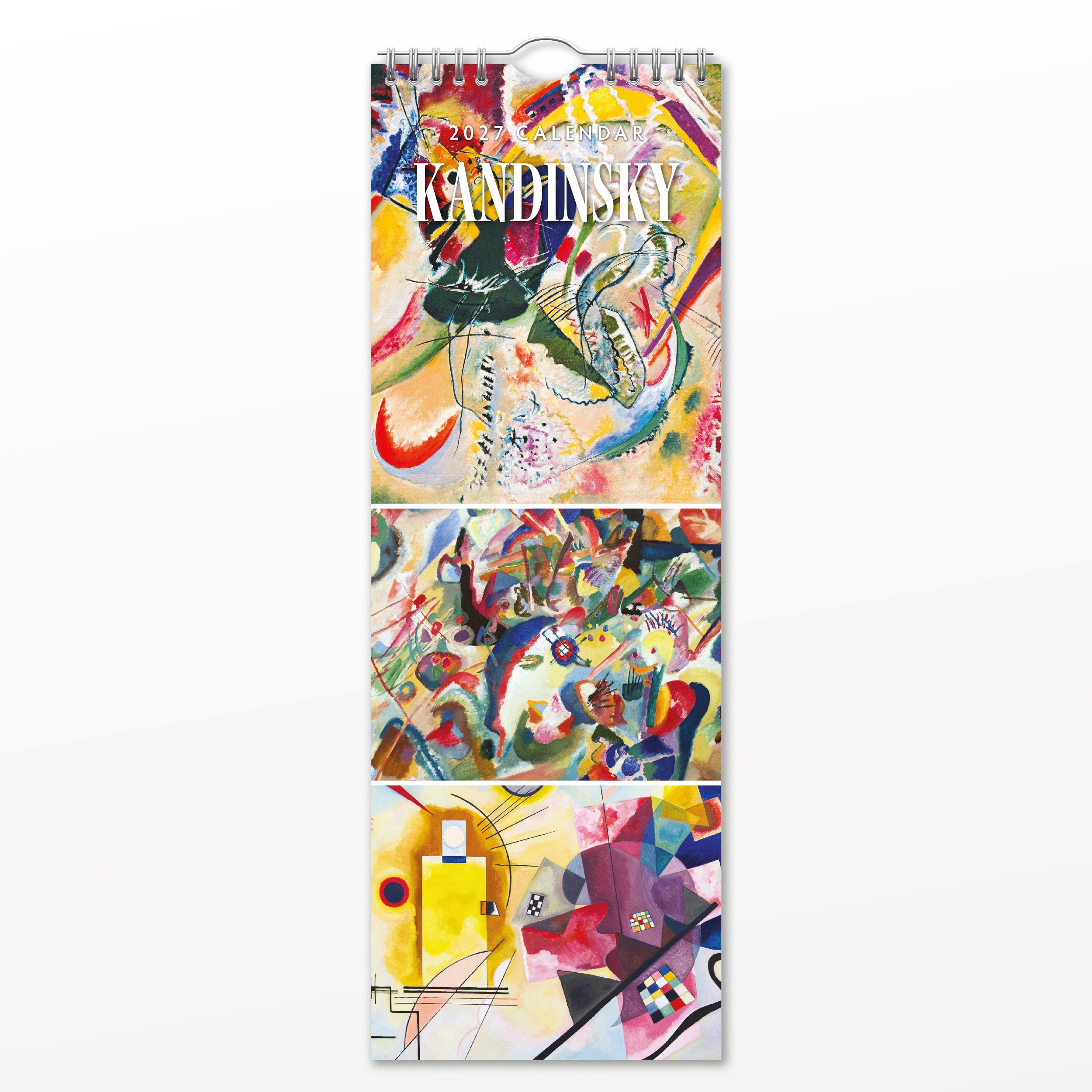 2027 Kandinsky - Slim Wall Calendar