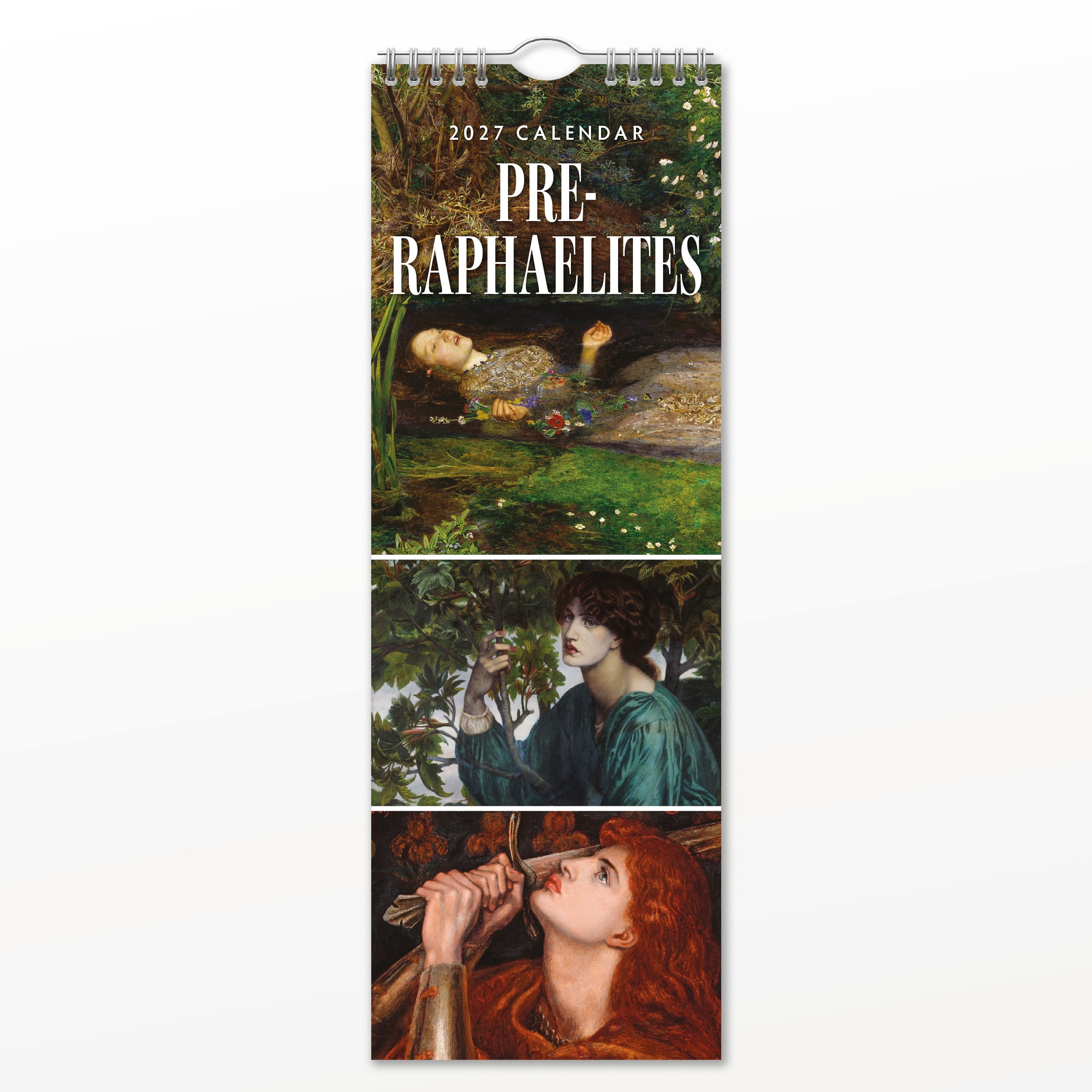 2027 Pre-Raphaelites - Slim Wall Calendar