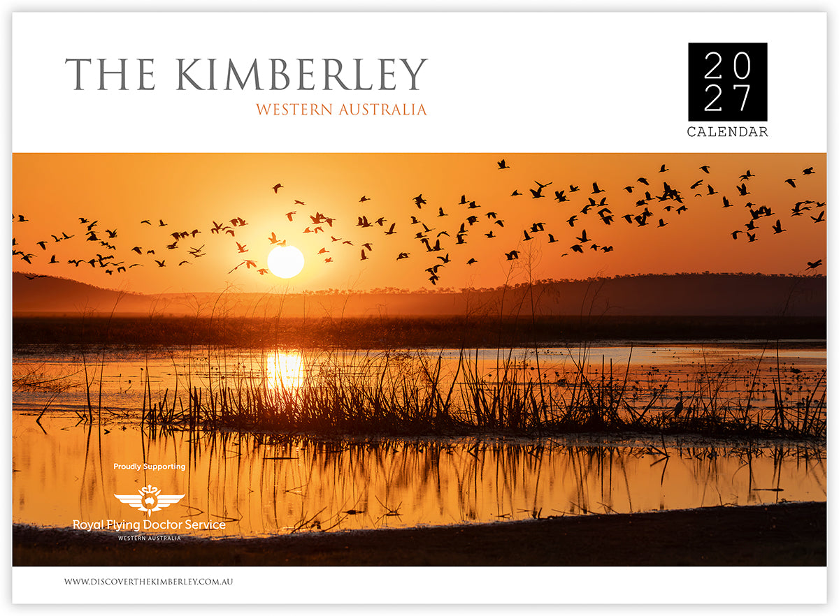 The Kimberley Western Australia 2027 wall calendar front cover by Gary Annett