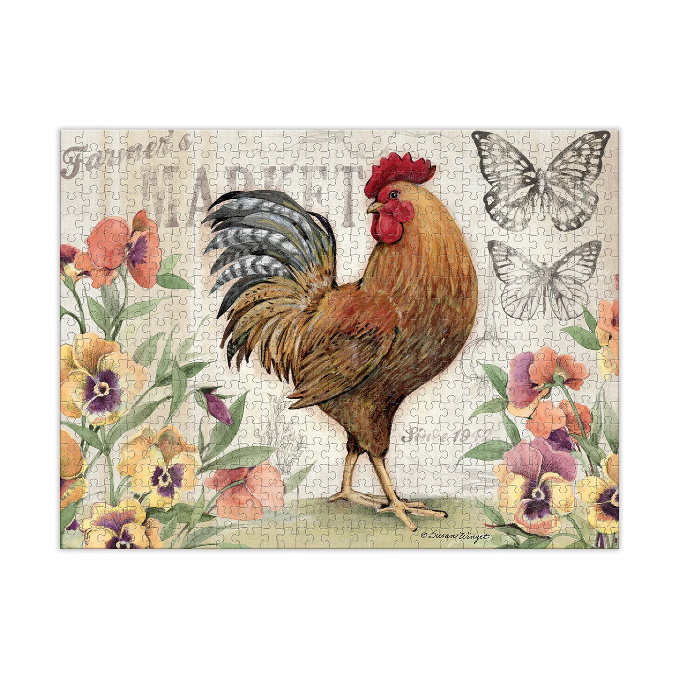 LANG Proud Rooster - 500pc Jigsaw Puzzle
