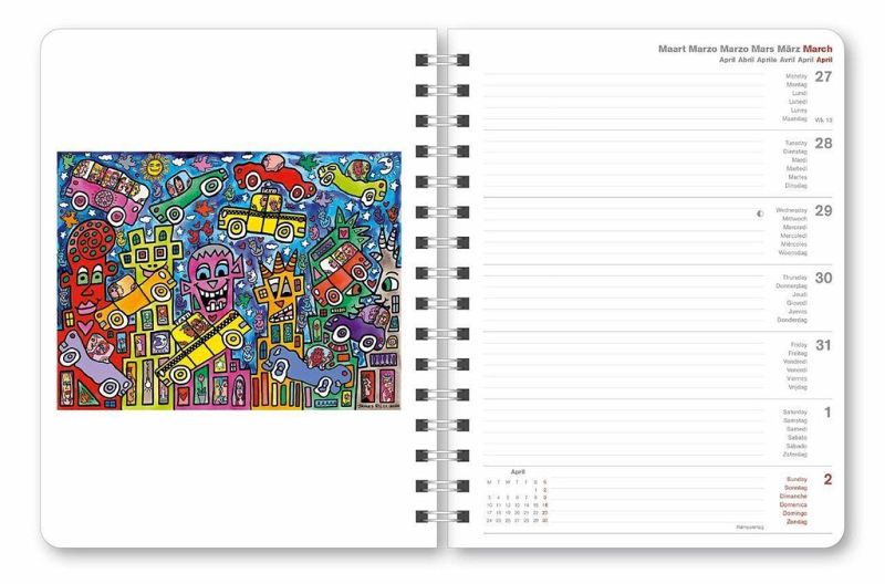 2023 James Rizzi - Weekly Diary/Planner