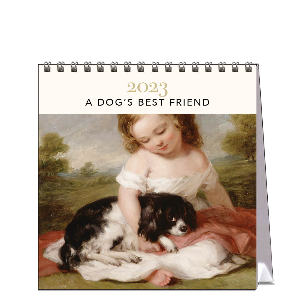 2023 A Dogs Best Friend - Desk Easel Calendar