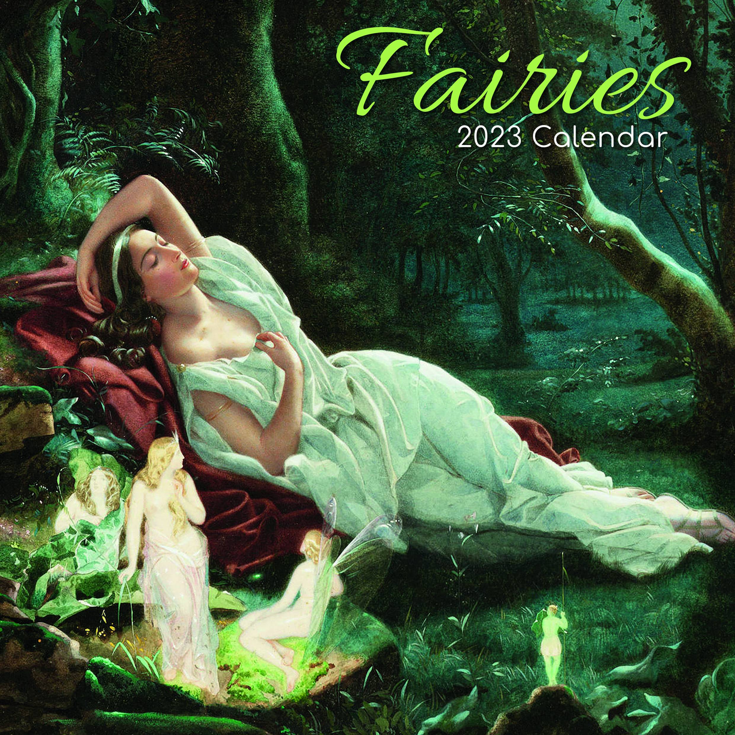2023 Fairies - Square Wall Calendar