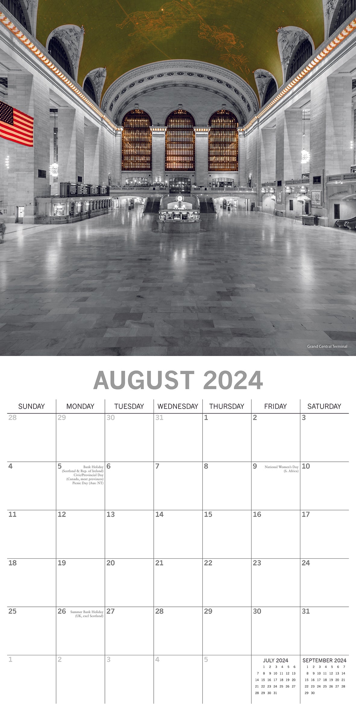 2024 New York Limelight - Square Wall Calendar