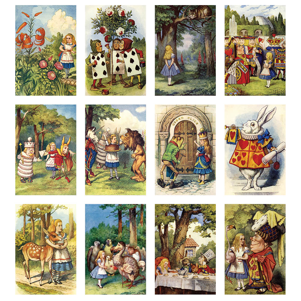 2023 Alice In Wonderland - Desk Easel Calendar