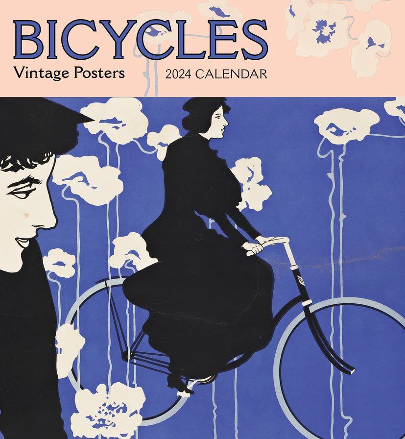 2024 Bicycles: Vintage Posters - Square Wall Calendar