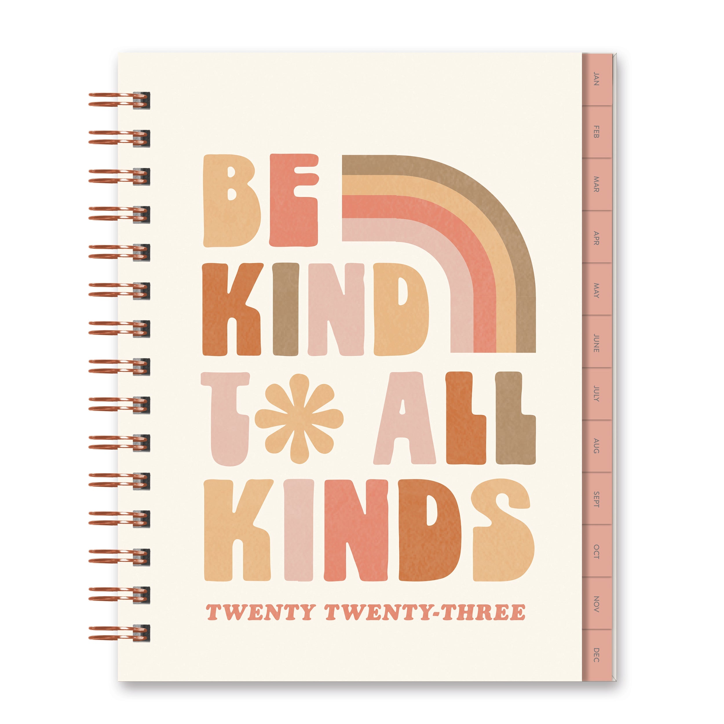 2023 Be Kind to All Kinds (Edie Tabbed Weekly/Monthly Planner) - Diary/Planner