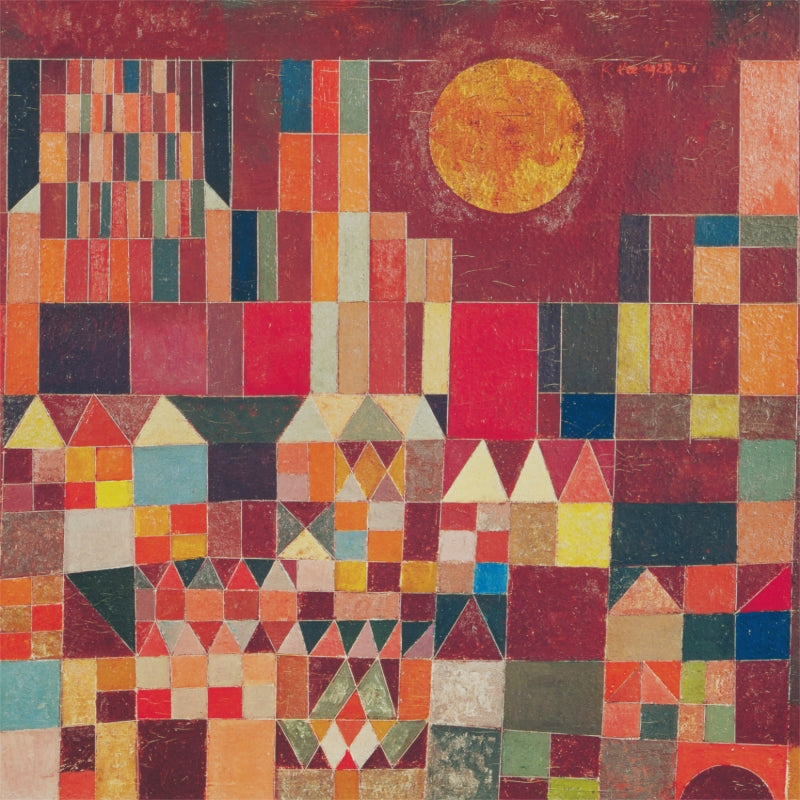 2023 Paul Klee Rectangular Colours By Tushita - Square Wall Calendar