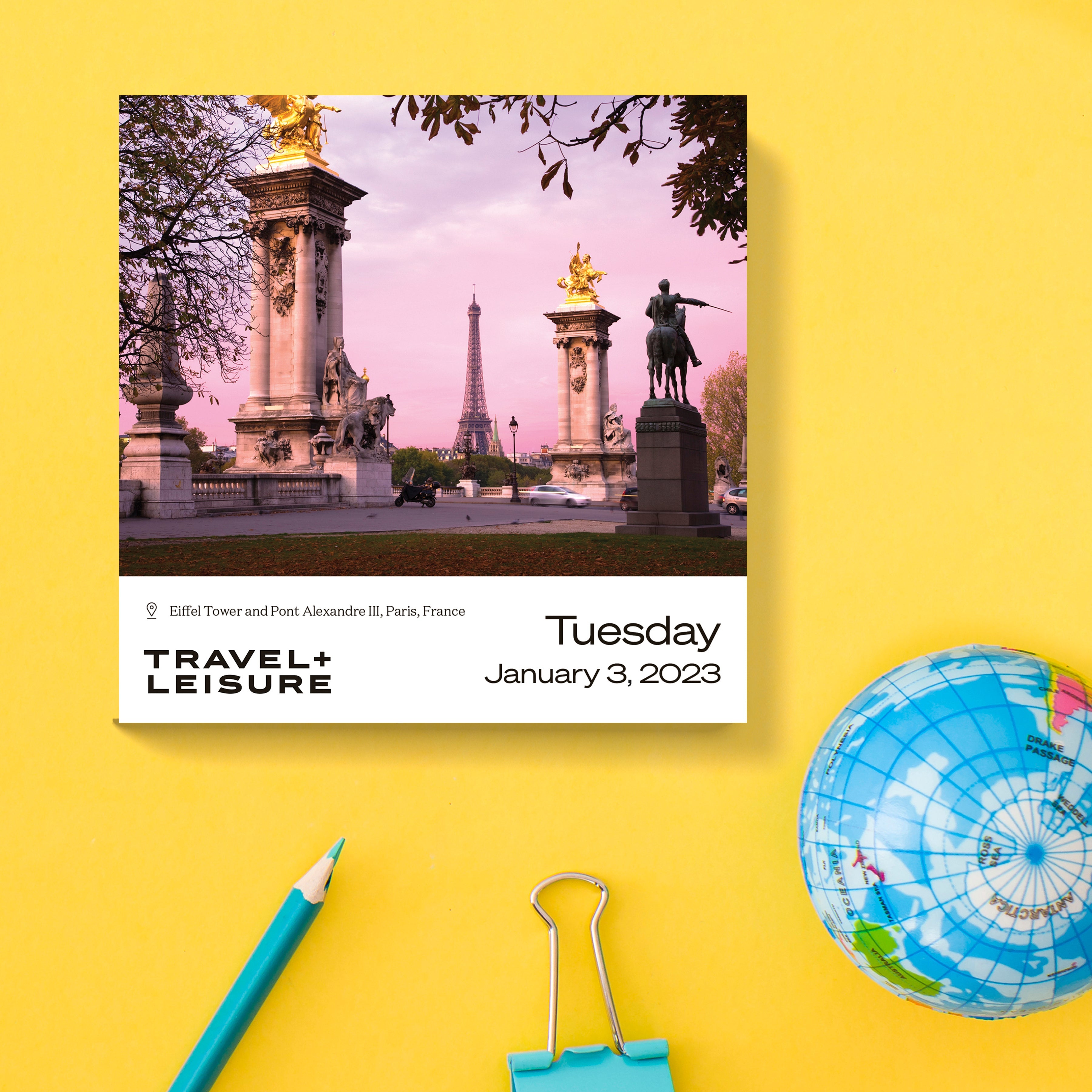 2023 World's Best by Travel + Leisure - Daily Boxed Page-A-Day  Calendar