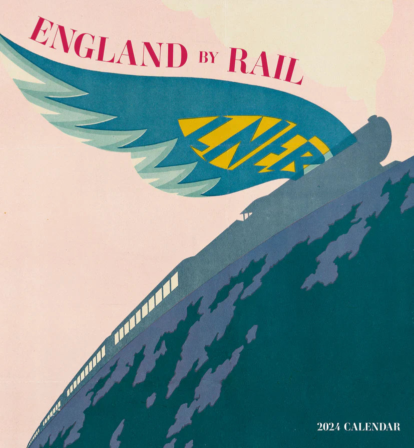 2024 England by Rail - Square Wall Calendar  SOLD OUT