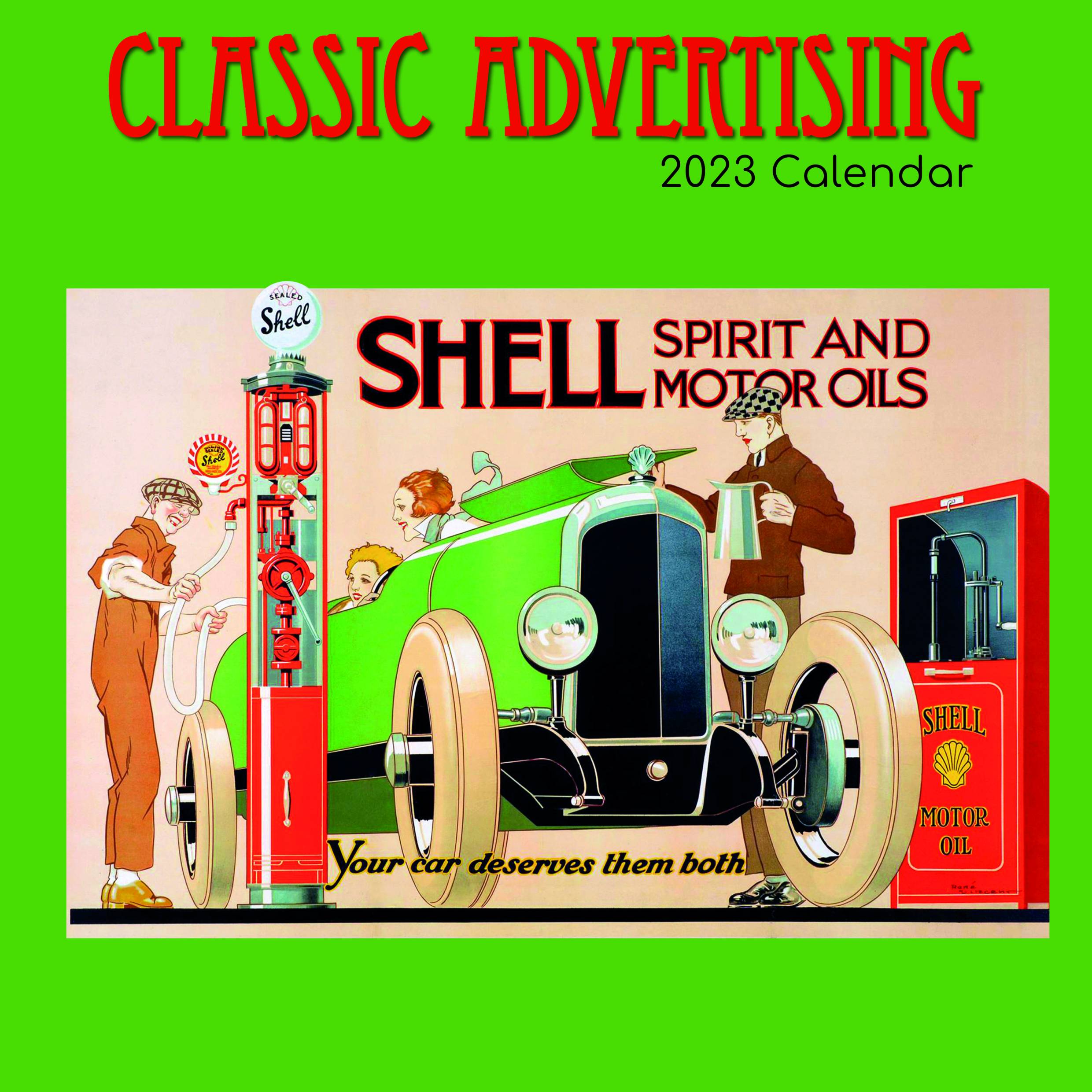 2023 Classic Advertising - Square Wall Calendar