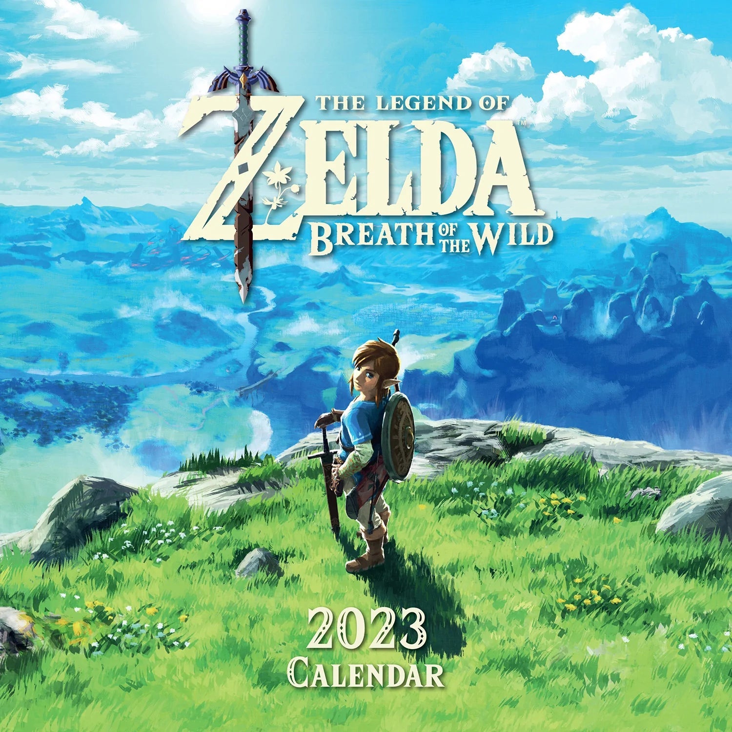 2023 The Legend Of Zelda - Breath of the Wild - Square Wall Calendar